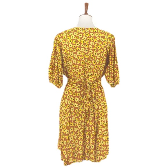 Faithfull the Brand Saffron lia Floral Mini Dress - Picture 5 of 8